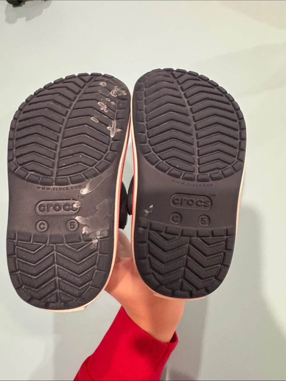 CROCS Kids Classic Clog in navy blue